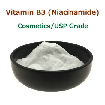 100g de Puro Niacina Vitamina B3 Pó (Nicotinamida/Niacinamida) Cosméticos/USP Grau