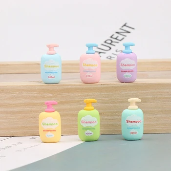 10Pcs Fingir Brinquedos Casa de bonecas em Miniatura Mini Shampoo casa de Banho Acessórios Para BJD OB11 Casa de Boneca Acessórios Móveis