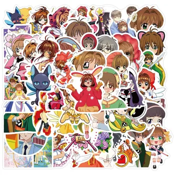 50pcs Cartoon Japão Card Captor Sakura Adesivos Kawaii Cardcaptor Sakura KINOMOTOSAKURA Shugo Chara Adesivos Meninas gostam de Brinquedos de DIY