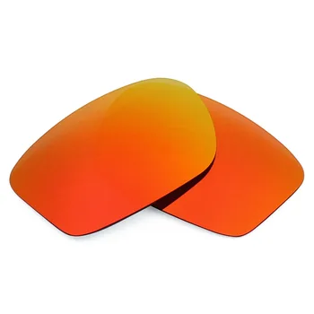 SNARK POLARIZADA de Substituição de Lentes para Oakley Arames Óculos de sol Vermelho Fogo